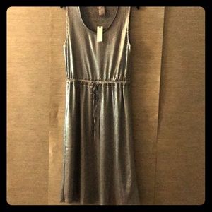 Anthropologie Dolan metallic dress M